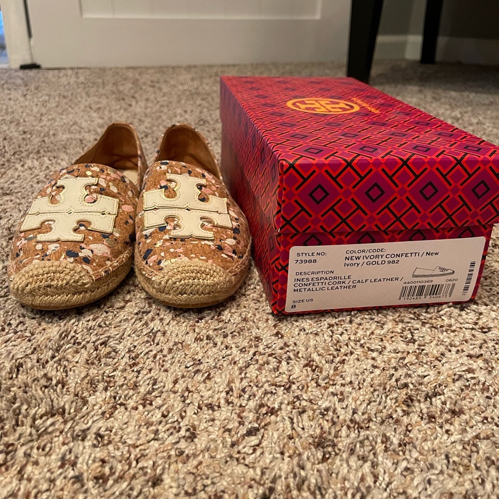 Tory Burch Espadrilles size 8